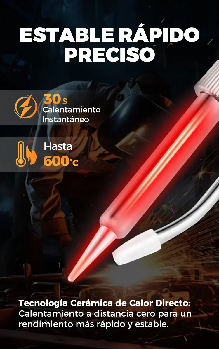 Soldador Eléctrico 80W de Alta Eficiencia